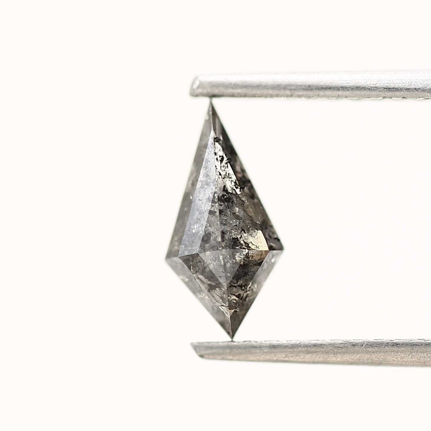 Salt and Pepper Kite Diamond ! Fancy Gray Color Diamond for Engagement Ring ! Natural Loose Diamond ! 0.47 Ct Unique Rare Diamond For Her